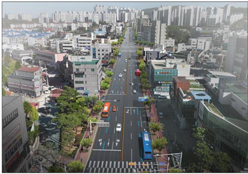 BRT 전용차로 조감도