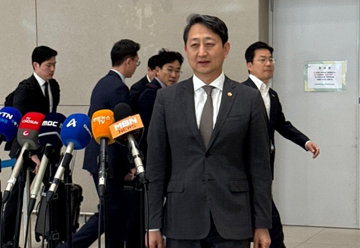 방미 마치고 귀국한 안덕근 산업통상자원부 장관