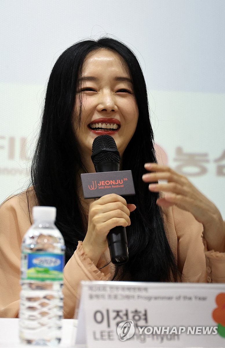 전주국제영화제 찾은 이정현