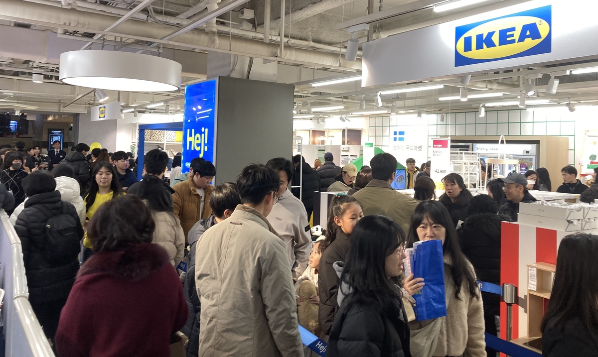 롯데백화점 광주점 이케아 팝업 행사