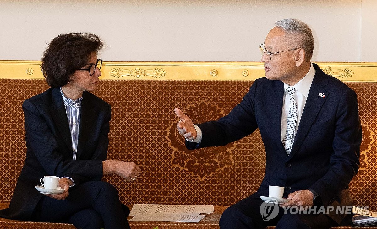 유인촌 장관, 프랑스 문화부 장관 면담
