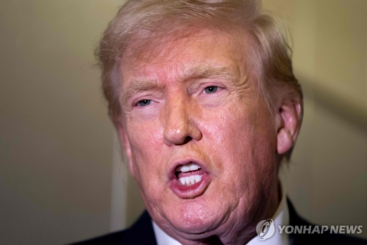 도널드 트럼프 미국 대통령